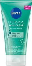 Nivea Derma Skin Clear Anti-Blemish Scrub - продукт