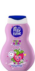 Детски шампоан за коса и тяло Play Time - мляко за тяло
