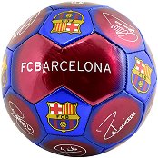 Футболна топка с автографи - ФК Барселона - 