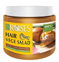 Nature of Agiva Roses Vege Salad Mask Care & Repair - масло