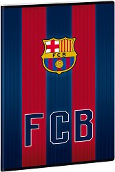 Ученическа тетрадка - ФК Барселона Формат А4 с широки редове - 