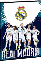 Ученическа тетрадка - Real Madrid Формат А4 с широки редове - детски аксесоар