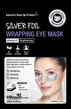 MBeauty Silver Foil Wrapping Eye Mask - маска