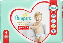 Гащички Pampers Premium Care Pants 4 - продукт