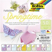 Хартии за оригами Folia Bringmann - Springtime
