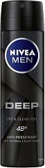 Nivea Men Deep Dry & Fresh Anti-Perspirant - дезодорант