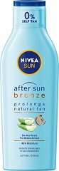 Nivea Sun After Sun Bronze Tan Lotion - мокри кърпички