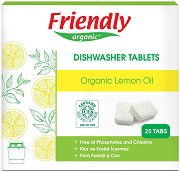 Почистващи таблетки за миялна машина с лимон - 