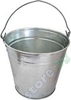 Поцинкована метална кофа