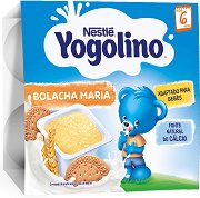 Млечен десерт бисквита Nestle Yogolino - биберон
