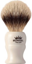 Четка за бръснене с естествен косъм от язовец Mondial - 