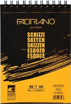 Скицник за рисуване Fabriano Schizzi