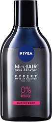 Nivea MicellAIR Make-Up Bi-Phase Micellar Cleansing Water - душ гел