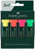 Текст маркери със скосен връх Faber-Castell 1548