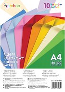 Цветна хартия формат А4 - Gimboo