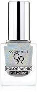 Golden Rose Holographic Nail Colour - 
