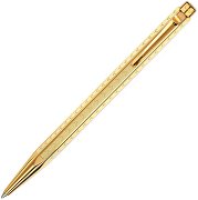 Автоматична химикалка Caran d'Ache Ecridor Chevron gold