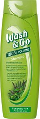 Wash & Go Shampoo With Herbal Extract - пяна