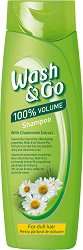 Wash & Go Shampoo With Camomile Extract - пяна