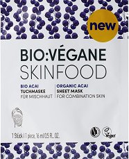Bio:Vegane Skinfood Organic Acai Sheet Mask - балсам
