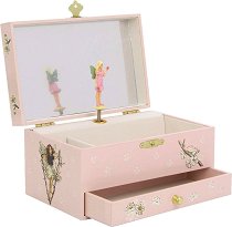 Музикална кутия за бижута - Феята на цветята - детски аксесоар