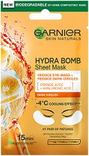 Garnier Hydra Bomb Eye Sheet Mask - очна линия