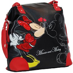 Чанта за рамо - Мини и Мики Маус - творчески комплект