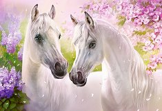 Романтични коне - пъзел