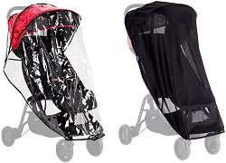 Дъждобран и слънчобран за бебешка количка Phil & Teds All Weather - 