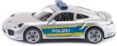 Метална количка Siku Porsche 911 Police - 
