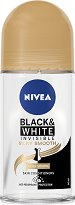 Nivea Black & White Invisible Silky Smooth Anti-Perspirant Roll-On - 