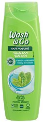 Wash & Go 100% Volume Shampoo For Men - душ гел