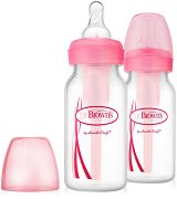 Бебешки стандартни шишета Dr. Brown's Narrow Neck - биберон