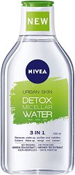 Nivea Urban Skin Detox Micellar Water 3 in 1 - 