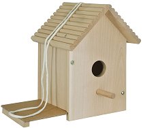 Направи и декорирай сам Eichhorn - Дървена къща за птици - играчка