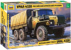 Съветски военен камион - Урал-4320 - макет