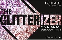 Catrice The Glitterizer Mix n' Match Eyeshadow Palette - четка