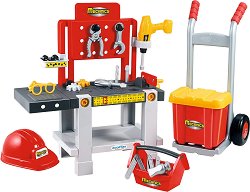 Детска работилница с инструменти - Механик 4 в 1 - играчка