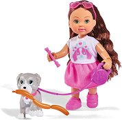 Кукла Еви Лав с кученце - Simba - играчка
