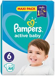 Пелени Pampers Active Baby 6 - 