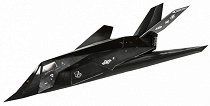 Картонен 3D модел на изтребител за сглобяване - Night Hawk F-117 - 