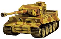 Картонен 3D модел за сглобяване - Германски танк PzKpfw VI Tiger - 