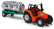 Метален трактор с цистерна за мляко - Dickie - играчка