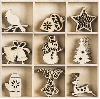 Дървени фигурки KPC - Коледа