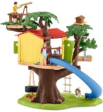 Къщичка на дърво за игра с фигурки Schleich - фигура