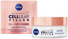 Nivea Cellular Filler + Elasticity Reshape Day Cream SPF 30 - гланц