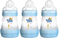 Бебешки шишета за хранене - Easy Start Anti-Colic 160 ml - Комплект от 3 броя със силиконов биберон размер 1 за бебета от 0+ месеца - шише