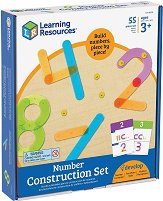 Конструиране на цифри от 0 до 9 Learning Resources - играчка