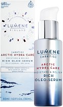 Lumene Arctic Hydra Care Moisture & Relief Rich Oleo-Serum - тоалетно мляко