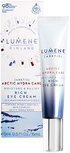 Lumene Arctic Hydra Care Moisture & Relief Rich Eye Cream - продукт